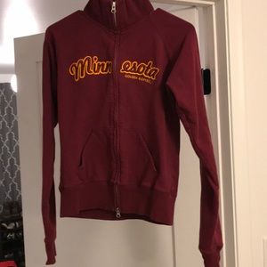 University of Minnesota zip up